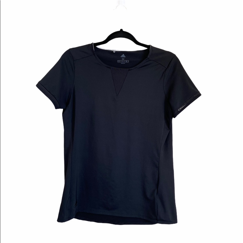 Adidas Mesh T-Shirt Top - Picture 3 of 12